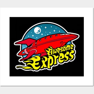 Space ship mascot awesome Posters and Art